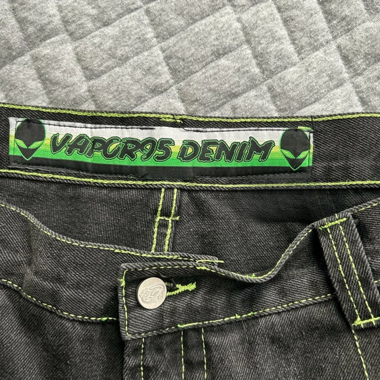 Wide-Leg loose Alien Denim Jeans