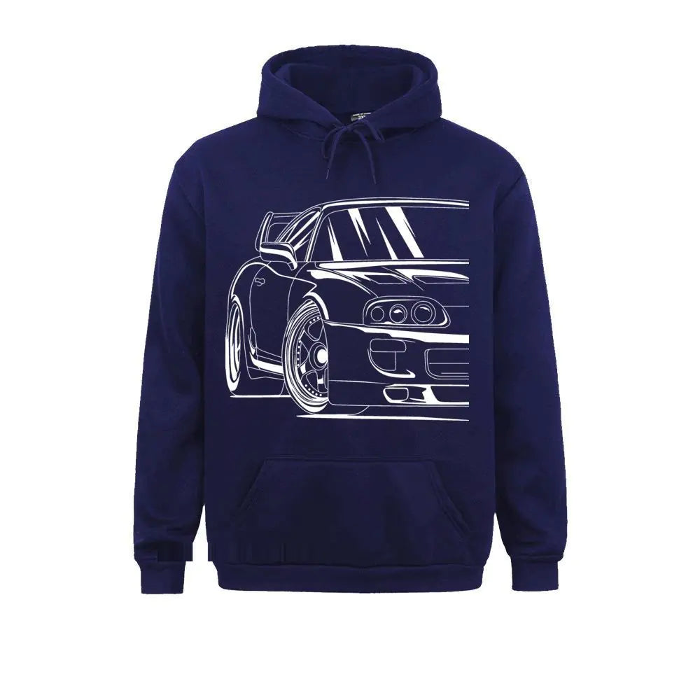 JDM 2JZ Car Hoodie with Unique Design