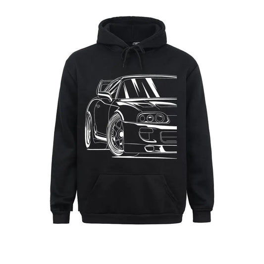 JDM 2JZ Car Hoodie with Unique Design