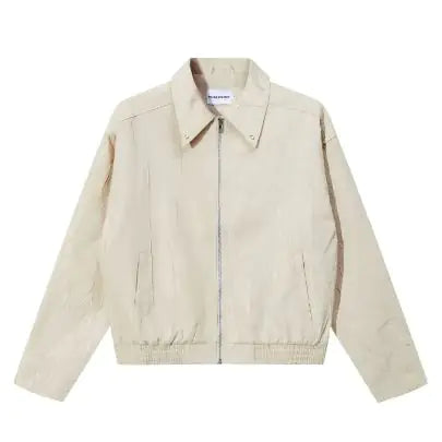 Women's Vintage Loose Zipper Jacket