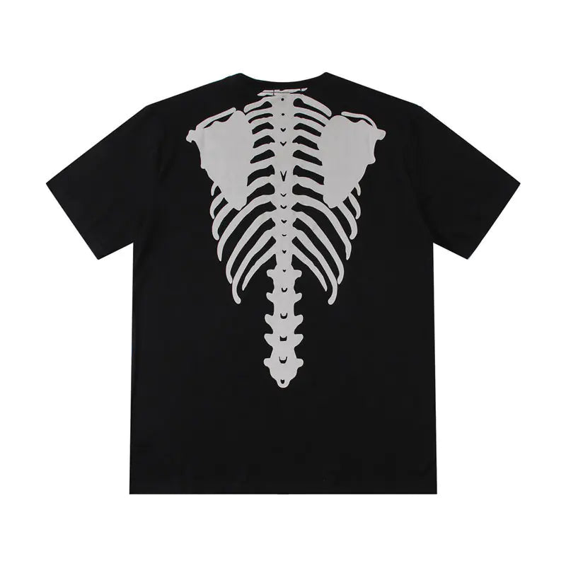 2022 Vintage Halloween Skeleton Graphic T-Shirt for All