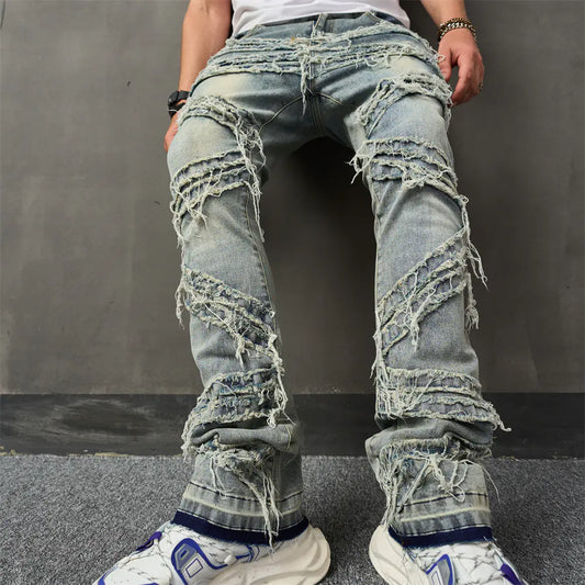 Men's Sewing Cloth Jeans