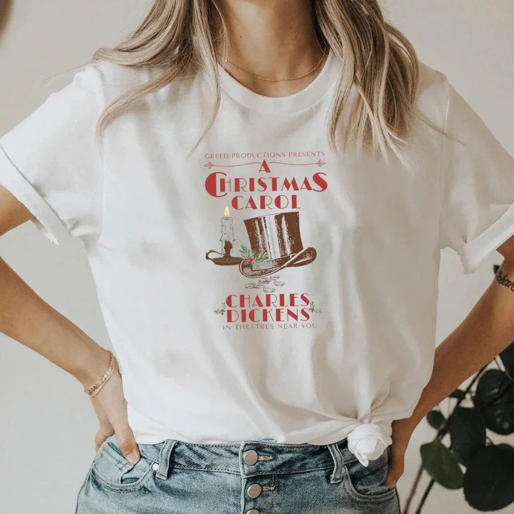 Charles Dickens Vintage Christmas Shirt