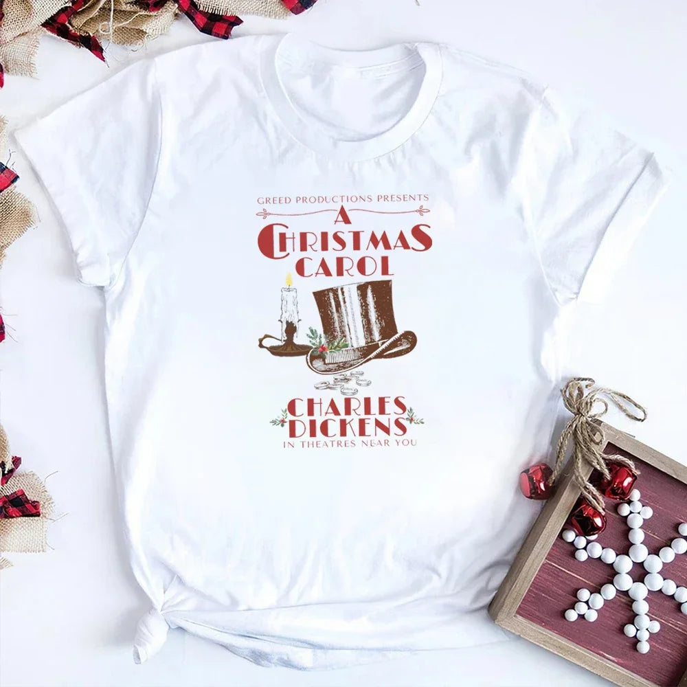 Charles Dickens Vintage Christmas Shirt