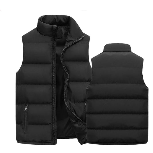 Sleeveless Puffer Vest Jacket For Men