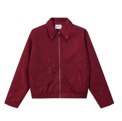 Women's Vintage Loose Zipper Jacket