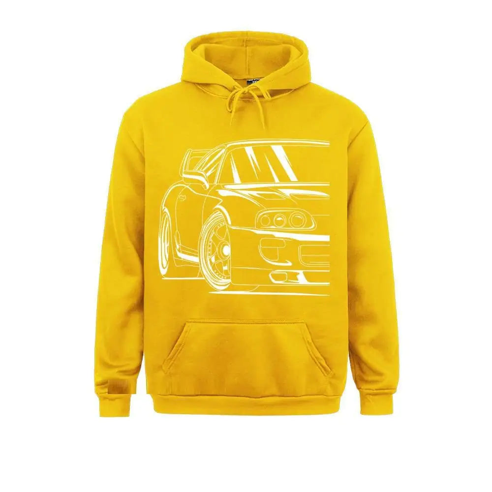 JDM 2JZ Car Hoodie with Unique Design