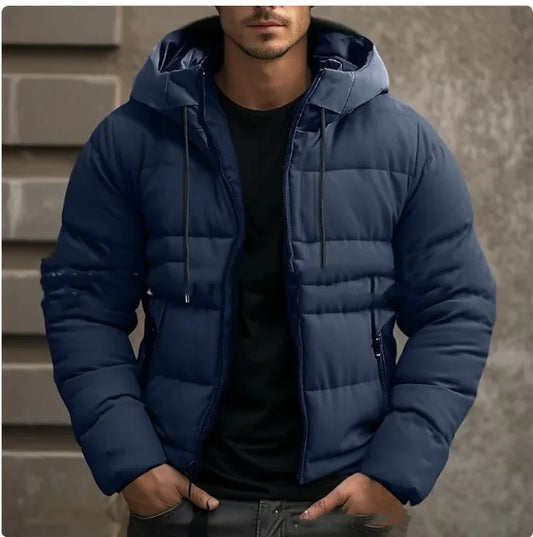 Men's Hooded Cotton Jacket